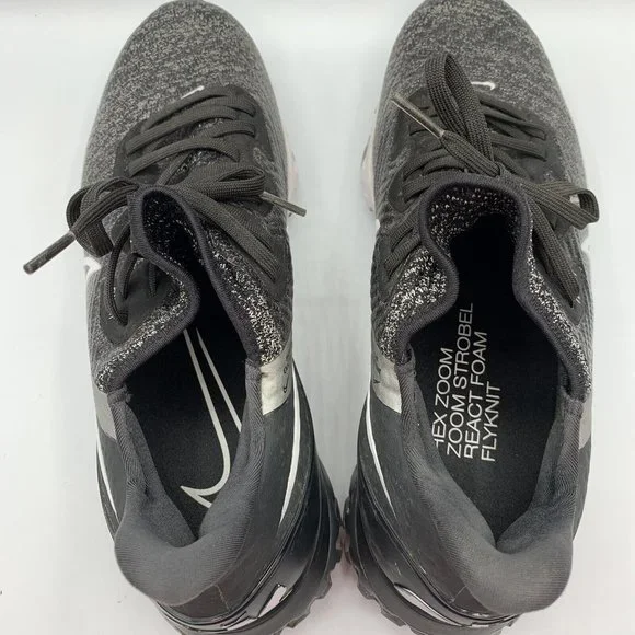 Nike Air Zoom Infinity Tour Flyknit Golf Shoes Cleats CT0540-001 Mens Size 8 - Picture 7 of 11